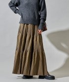 【フリークスストア/FREAK'S STORE】のタフタ プリーツティアードスカート 25AW ベージュ|ID: prp329100004733483 ipo3291000000034620924