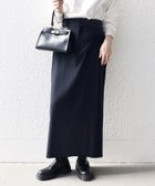 【シップス フォー ウィメン/SHIPS】のSHIPS any 洗濯機可能 ウォーム ストレッチ Iライン ベイカー スカート ネイビー|ID: prp329100004733502 ipo3291000000034851653