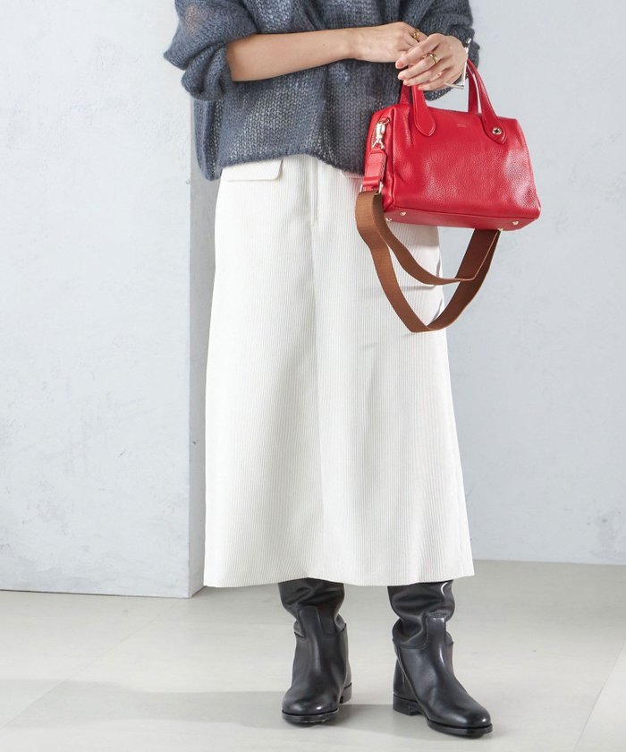 【シップス フォー ウィメン/SHIPS】の〈洗濯機可能〉コーデュロイ セミフレア スカート 24AW インテリア・キッズ・メンズ・レディースファッション・服の通販 founy(ファニー) https://founy.com/ ファッション Fashion レディースファッション Fashion for Women スカート Skirts Aライン・フレアスカート A-Line & Flared Skirts コーデュロイ Corduroy, Cord Fabric フラップ Flap, Flap Pocket フレア Flare, Flared フロント Front, Front Design プリーツ Pleats, Pleated ボックス Boxy, Box Shape ポケット Pocket, Pocket Detail ミドル Middle Length, Mid Height A/W・秋冬 Autumn/Winter おすすめ Recommended / Our Picks 2024年 2024 ビジネス 仕事 通勤 Business / Work / Commuting 2024-2025秋冬・A/W Autumn/Winter 2024–25 AW24–25 |ID: prp329100004733522 ipo3291000000034643137