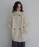 【ヘラム/hellam】のシャギーミドルコート 人気、トレンドファッション・服の通販 founy(ファニー) ファッション Fashion レディースファッション Fashion for Women アウター Coat / Outerwear Collection コート・ロングコート・ピーコート Long Coats, Peacoats & More thumbnail ホワイト|ID: prp329100004733541 ipo3291000000034771572