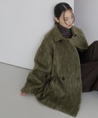 【ヘラム/hellam】のシャギーミドルコート 人気、トレンドファッション・服の通販 founy(ファニー) ファッション Fashion レディースファッション Fashion for Women アウター Coat / Outerwear Collection コート・ロングコート・ピーコート Long Coats, Peacoats & More thumbnail カーキ|ID: prp329100004733541 ipo3291000000034771573