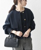 【シップス フォー ウィメン/SHIPS】のSHIPS any エア ニードル ポケット コンパクト ノーカラー ジャケット 人気、トレンドファッション・服の通販 founy(ファニー) ファッション Fashion レディースファッション Fashion for Women アウター Coat / Outerwear Collection レディースジャケット・軽アウター Jackets ノーカラージャケット / シンプル上品コーデ Collarless Jackets コンパクト Compact, Small Size 今季 This Season, Current Season ショート Short, Short Length ジャケット Jacket, Outerwear セットアップ Set-Up, Coordinated Outfit ダウン Down, Puffer パープル Purple, Violet フラップ Flap, Flap Pocket フロント Front, Front Design ポケット Pocket, Pocket Detail 冬 Winter / This Winter おすすめ Recommended / Our Picks エレガント 上品 Elegant ビジネス 仕事 通勤 Business / Work / Commuting 2025年 2025 2025-2026秋冬・A/W Autumn/Winter 2025–26 AW25–26 thumbnail ネイビー|ID: prp329100004733572 ipo3291000000034734324