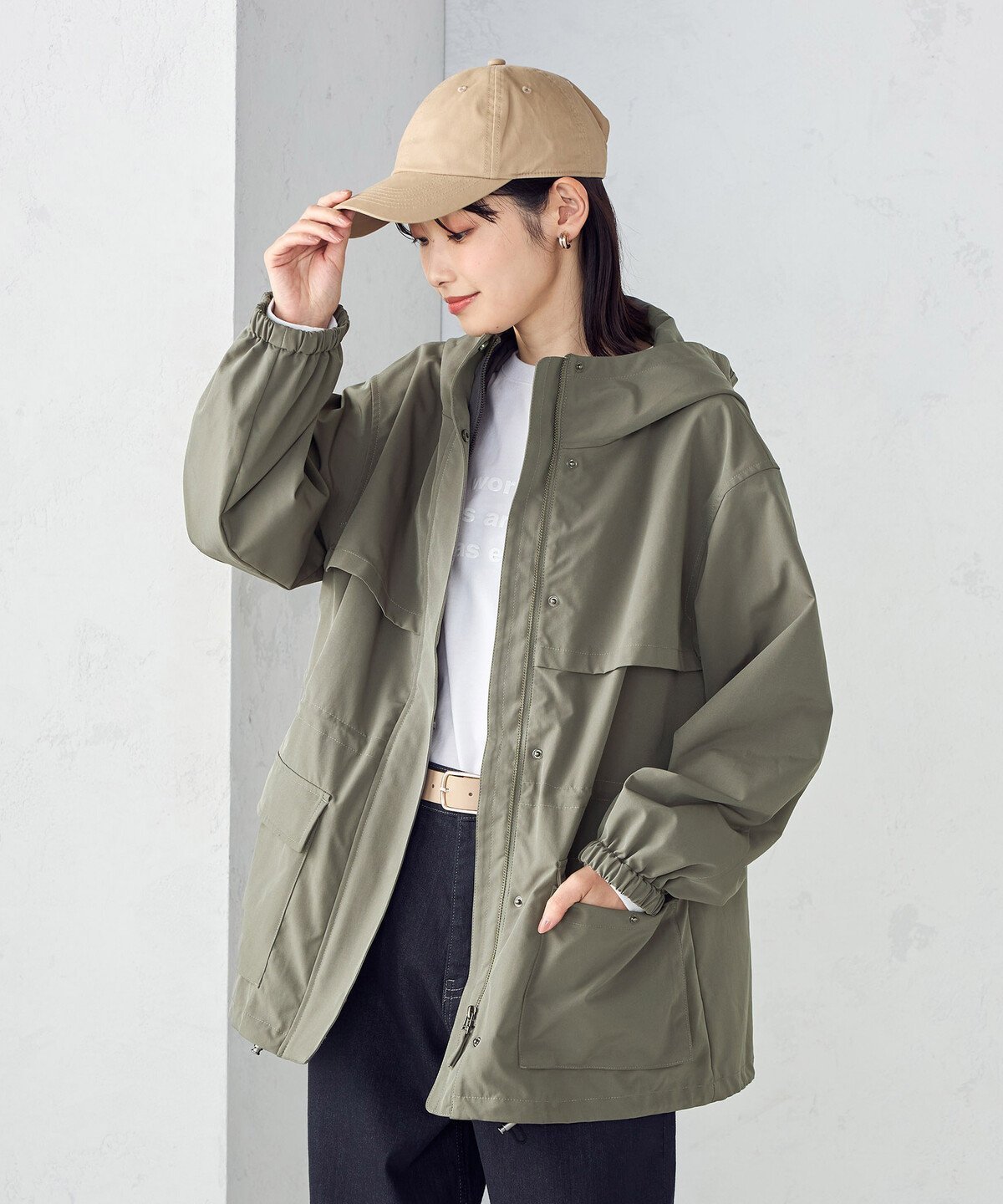 【コムサイズム/COMME CA ISM】の3WAY マウンテンパーカ インテリア・キッズ・メンズ・レディースファッション・服の通販 founy(ファニー) 　ファッション　Fashion　レディースファッション　Fashion for Women　トップス・カットソー　Cut & Sew Tops　レディースパーカー・カジュアルフーディー　Casual Hoodies & Sweatshirts　インナー　Innerwear　秋　Autumn　グログラン　Grosgrain, Grosgrain Ribbon　今季　This Season, Current Season　ドローコード　Drawcord, Drawstring Cord　フィット　Fit, Slim Fit　ライナー　Liner, Inner Layer　冬　Winter / This Winter　カーキ|ID: prp329100004733578 ipo3291000000034235170