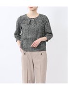 【タカキュー/TAKA-Q】のカットツイード ビジュー付きプルオーバー 05黒|ID: prp329100004733585 ipo3291000000034298232