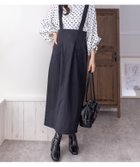 【クリア/clear】のサスペンダー付きタイトスカート BK|ID: prp329100004733598 ipo3291000000034651658