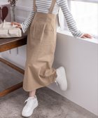 【クリア/clear】のサスペンダー付きタイトスカート BE|ID: prp329100004733598 ipo3291000000034651660