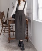 【クリア/clear】のサスペンダー付きタイトスカート KHA|ID: prp329100004733598 ipo3291000000034651661