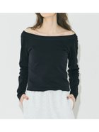 【コカ/COCA】のスムースラグランオフショルダートップス 人気、トレンドファッション・服の通販 founy(ファニー) ファッション Fashion レディースファッション Fashion for Women トップス・カットソー Cut & Sew Tops オフショルダー トップス Off-Shoulder Tops / Bardot Style Tops カーゴパンツ Cargo Pants, Utility Pants カーディガン Cardigan, Knitwear コンパクト Compact, Small Size シンプル Simple, Minimal ジャケット Jacket, Outerwear スラックス Slacks, Dress Pants スリーブ Sleeve, Long Sleeve / Short Sleeve デニム Denim, Jeans Material なめらか Smooth, Silky Texture フィット Fit, Slim Fit フェミニン Feminine, Girly ボトム Bottoms, Lower Wear ボーダー Border, Stripe ポケット Pocket, Pocket Detail 無地 Plain, Solid Color リラックス Relax, Relaxed Fit ロング Long, Long-Length 2025年 2025 2025-2026秋冬・A/W Autumn/Winter 2025–26 AW25–26 thumbnail Black|ID: prp329100004733651 ipo3291000000034568681