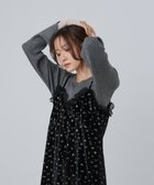 【バブ ブージュルード/Bab Bou Jeloud】の【低身長~高身長向けサイズあり】小花柄レース付きベロアキャミワンピース 人気、トレンドファッション・服の通販 founy(ファニー) ファッション Fashion レディースファッション Fashion for Women ワンピース Dresses キャミソールワンピース Camisole Dresses アクセサリー Fashion Accessories インナー Innerwear 秋 Autumn くるぶし Ankle-Length カッティング Cutting Detail カーディガン Cardigan, Knitwear キャミワンピース Cami Dress, Slip Dress クラシカル Classical, Vintage-Inspired シューズ Shoes, Footwear ショート Short, Short Length スマート Smart, Elegant スリット Slit, Slit Detail タートル Turtleneck, Turtle Collar デコルテ Décolleté, Neckline なめらか Smooth, Silky Texture ネックレス Necklace, Pendant Necklace バレエ Ballet, Ballet Style フラット Flat, Flat Shoes ベロア Velour, Soft Velvet リュクス Luxury, Elegant, High-End, Chic レース Lace, Lace Fabric 冬 Winter / This Winter A/W・秋冬 Autumn/Winter 再入荷 Restock / Back in Stock thumbnail BLACK|ID: prp329100004733673 ipo3291000000034872328