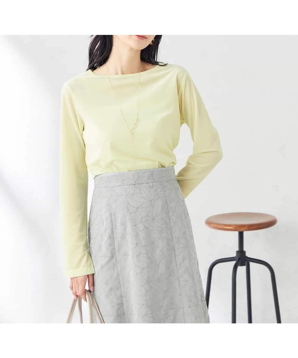 【アー ヴェー ヴェー/a.v.v】のシアーベロアトップス 人気、トレンドファッション・服の通販 founy(ファニー) 　ファッション　Fashion　レディースファッション　Fashion for Women　トップス・カットソー　Cut & Sew Tops　ベロアトップス　Velour Tops / Velvet-Look Items　イエロー　Yellow　インナー　Innerwear　春　Spring　シンプル　Simple, Minimal　スラックス　Slacks, Dress Pants　スリット　Slit, Slit Detail　デニム　Denim, Jeans Material　ビスチェ　Bustier, Corset Top　ベロア　Velour, Soft Velvet　ボトム　Bottoms, Lower Wear　再入荷　Restock / Back in Stock　おすすめ　Recommended / Our Picks　 other-1|ID: prp329100004733674 ipo3291000000034701395