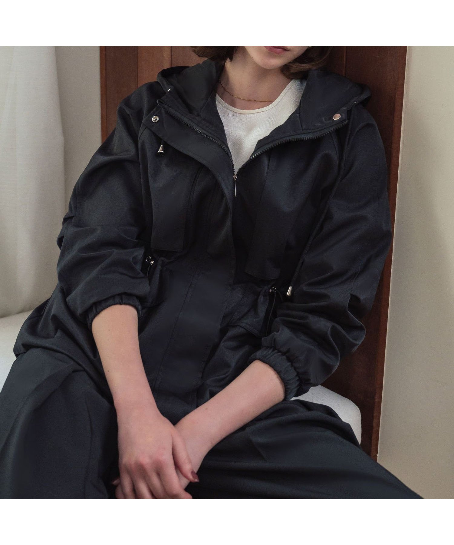 【ガール/GIRL】のドロスト マウンテンパーカー フードブルゾン インテリア・キッズ・メンズ・レディースファッション・服の通販 founy(ファニー) 　ファッション　Fashion　レディースファッション　Fashion for Women　アウター　Coat / Outerwear Collection　ブルゾンジャケット・スポーティアウター　Blouson Jackets　トップス・カットソー　Cut & Sew Tops　レディースパーカー・カジュアルフーディー　Casual Hoodies & Sweatshirts　パーカー　Hoodie, Parka　ブルゾン　Blouson, Bomber Jacket　再入荷　Restock / Back in Stock　BK|ID: prp329100004733691 ipo3291000000034194418