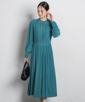 【ロートレ アモン/LAUTRE AMONT】のマイクロデシンワンピース≪手洗い可能≫ 人気、トレンドファッション・服の通販 founy(ファニー) ファッション Fashion レディースファッション Fashion for Women ワンピース Dresses エレガント 上品 Elegant |ID:prp329100004733698