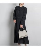 【ロートレ アモン/LAUTRE AMONT】のマイクロデシンワンピース≪手洗い可能≫ 人気、トレンドファッション・服の通販 founy(ファニー) ファッション Fashion レディースファッション Fashion for Women ワンピース Dresses エレガント 上品 Elegant thumbnail ブラック|ID: prp329100004733698 ipo3291000000034194463