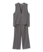 【ビームス ハート/BEAMS HEART】のウール 調 ベスト セットアップ 人気、トレンドファッション・服の通販 founy(ファニー) ファッション Fashion レディースファッション Fashion for Women アウター Coat / Outerwear Collection トップス・カットソー Cut & Sew Tops ベスト&ジレ / 重ね着スタイル Vests & Gilets おすすめ Recommended / Our Picks インナー Innerwear セットアップ Set-Up, Coordinated Outfit タイトスカート Pencil Skirt, Tight Skirt タートルネック Turtleneck, High Neck ベスト Vest, Waistcoat ロング Long, Long-Length thumbnail GREY|ID: prp329100004733704 ipo3291000000034194486