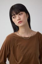 【アズール バイ マウジー/AZUL by moussy】のベロアアシメカットトップス 人気、トレンドファッション・服の通販 founy(ファニー) ファッション Fashion レディースファッション Fashion for Women トップス・カットソー Cut & Sew Tops ベロアトップス Velour Tops / Velvet-Look Items アシンメトリー Asymmetrical Style ストレッチ Stretch, Stretchy Fabric スラックス Slacks, Dress Pants デニム Denim, Jeans Material フィット Fit, Slim Fit ベロア Velour, Soft Velvet エレガント 上品 Elegant thumbnail CAM|ID: prp329100004733832 ipo3291000000034648515