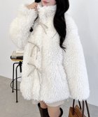 【イング/INGNI】のリボン取り外しスタンドボアブルゾン 人気、トレンドファッション・服の通販 founy(ファニー) ファッション Fashion レディースファッション Fashion for Women アウター Coat / Outerwear Collection ブルゾンジャケット・スポーティアウター Blouson Jackets ジップ Zip, Zipper スウェット / スエット Sweatshirt, Sweatwear デニム Denim, Jeans Material フェイクレザー Faux Leather, PU Leather フロント Front, Front Design ブルゾン Blouson, Bomber Jacket ボトム Bottoms, Lower Wear ポケット Pocket, Pocket Detail リボン Ribbon, Bow thumbnail アイボリー|ID: prp329100004733854 ipo3291000000034195122