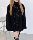 【イング/INGNI】のリボン取り外しスタンドボアブルゾン 人気、トレンドファッション・服の通販 founy(ファニー) ファッション Fashion レディースファッション Fashion for Women アウター Coat / Outerwear Collection ブルゾンジャケット・スポーティアウター Blouson Jackets ジップ Zip, Zipper スウェット / スエット Sweatshirt, Sweatwear デニム Denim, Jeans Material フェイクレザー Faux Leather, PU Leather フロント Front, Front Design ブルゾン Blouson, Bomber Jacket ボトム Bottoms, Lower Wear ポケット Pocket, Pocket Detail リボン Ribbon, Bow thumbnail クロ|ID: prp329100004733854 ipo3291000000034195123