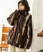 【ニコアンド/niko and】のミックスボアZIPジャケット 人気、トレンドファッション・服の通販 founy(ファニー) ファッション Fashion レディースファッション Fashion for Women アウター Coat / Outerwear Collection レディースジャケット・軽アウター Jackets おすすめ Recommended / Our Picks ジップ Zip, Zipper ジャケット Jacket, Outerwear ハイネック High Neck, Mock Neck プリント Print, Printed Pattern マフラー Scarf, Muffler ミックス Mix, Mixed Style A/W・秋冬 Autumn/Winter thumbnail ブラウン50|ID: prp329100004733873 ipo3291000000034195235