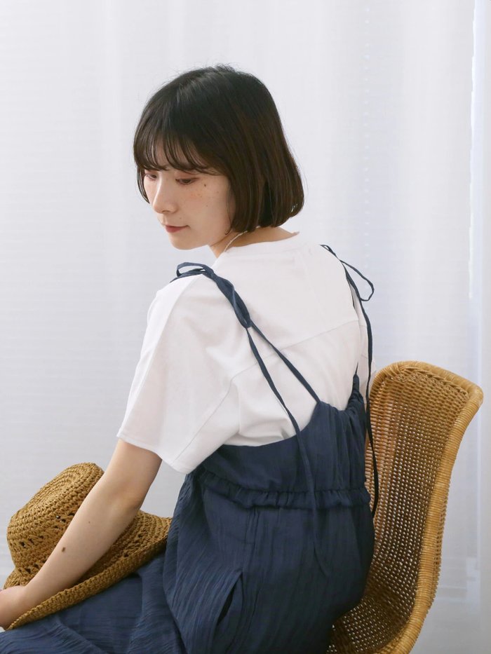 【サマンサモスモス/Samansa Mos2】の【USAコットン】アソートフレンチスリーブTシャツ インテリア・キッズ・メンズ・レディースファッション・服の通販 founy(ファニー) https://founy.com/ ファッション Fashion レディースファッション Fashion for Women トップス・カットソー Cut & Sew Tops シャツ・ブラウス・オフィスカジュアル Elegant Blouses & Button-Ups ロングTシャツ・Tシャツ Longline T-Shirts & Tees スリーブ Sleeve, Long Sleeve / Short Sleeve フレンチ French, French Style 定番 Standard, Basic Item |ID: prp329100004733874 ipo3291000000034799433