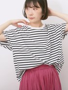 【サマンサモスモス/Samansa Mos2】の【USAコットン】アソートフレンチスリーブTシャツ ホワイト|ID: prp329100004733874 ipo3291000000034799437