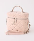 【ナイスクラップ/NICE CLAUP】の【新色追加】チャーム付きキルティングバニティバッグ ピンク系その他|ID: prp329100004733970 ipo3291000000034601428