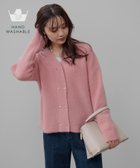 【アンデミュウ/Andemiu】の【手洗い可能】モヘアWキンボタンカーディガン 人気、トレンドファッション・服の通販 founy(ファニー) ファッション Fashion レディースファッション Fashion for Women トップス・カットソー Cut & Sew Tops カーディガン・羽織り Layered Style Cardigans エレガント 上品 Elegant シルク Silk, 100% Silk ジャケット Jacket, Outerwear スリット Slit, Slit Detail ダブル Double, Double-Breasted デコルテ Décolleté, Neckline フロント Front, Front Design 冬 Winter / This Winter thumbnail ピンク|ID: prp329100004733999 ipo3291000000034661633