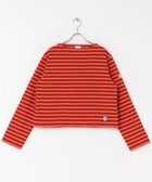 【アーバンリサーチ ドアーズ/URBAN RESEARCH DOORS】のORCIVAL BOATNECK LONG-SLEEVE CROPPED PULLOVER REDCURRANT|ID: prp329100004734000 ipo3291000000034280831