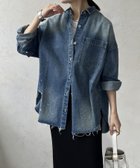 【ドゥドゥ/DouDou】の【新色追加】ダメージデニムシャツ 人気、トレンドファッション・服の通販 founy(ファニー) ファッション Fashion レディースファッション Fashion for Women トップス・カットソー Cut & Sew Tops シャツ・ブラウス・オフィスカジュアル Elegant Blouses & Button-Ups インナー Innerwear ヴィンテージ Vintage Style ジャケット Jacket, Outerwear スマート Smart, Elegant ダメージ Distressed, Destroyed バランス Balance, Style Balance フィット Fit, Slim Fit ロング Long, Long-Length S/S・春夏 SS, Spring/Summer, Warm Season 再入荷 Restock / Back in Stock 夏 Summer 2025年 2025 2025春夏・S/S Spring/Summer 2025 SS25 thumbnail ブルーその他1|ID: prp329100004734010 ipo3291000000034580898