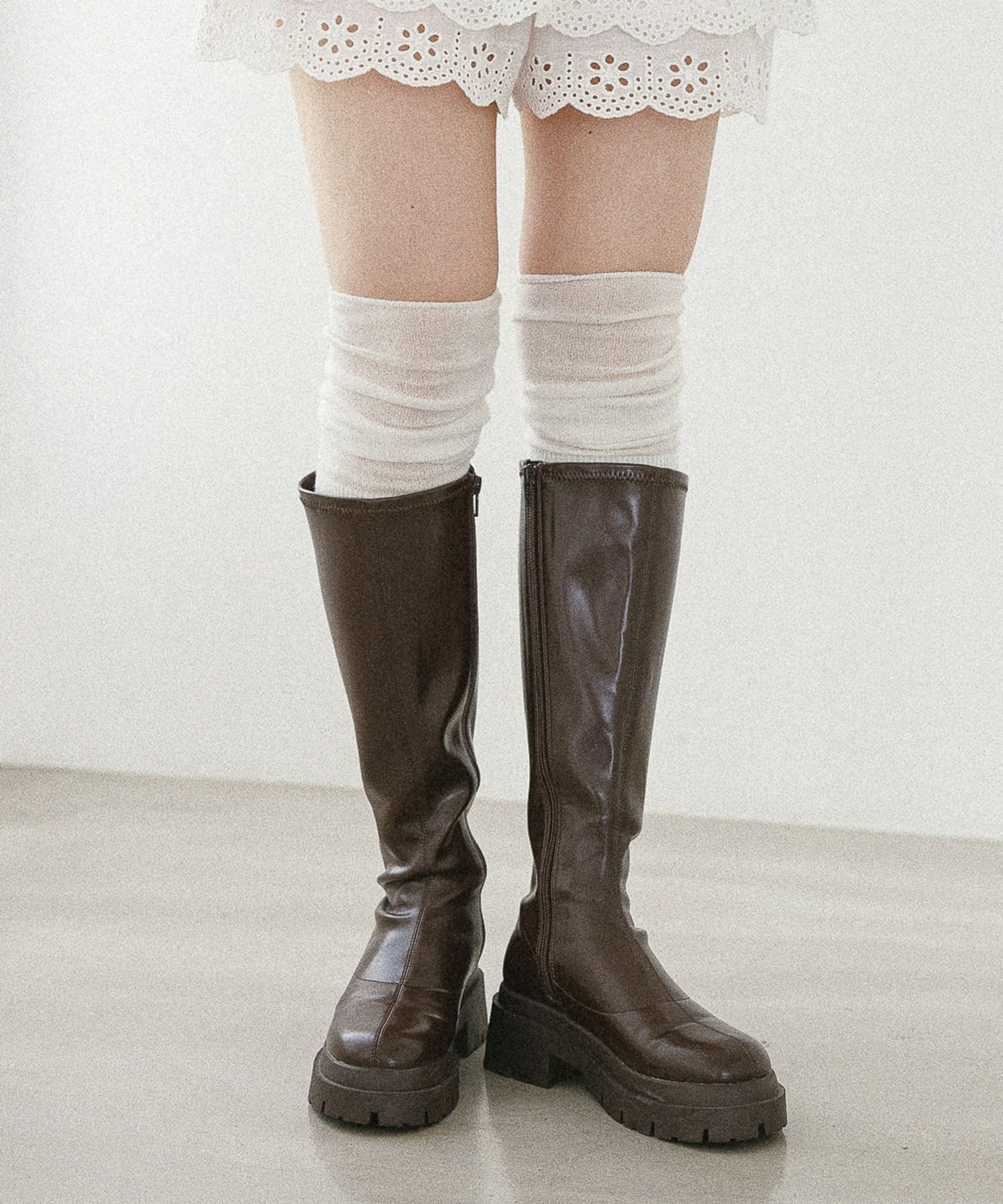 【ヘザー/Heather】の【累計8万本】楽ちんなのに美脚!秋冬No.1ブーツ インヒールストレッチロングブーツ インテリア・キッズ・メンズ・レディースファッション・服の通販 founy(ファニー) 　ファッション　Fashion　レディースファッション　Fashion for Women　ストレッチ　Stretch, Stretchy Fabric　トレンド　Trend, Trending Now　ロング　Long, Long-Length　人気　Popular, Best Seller　厚底　Platform Shoes　抗菌　Antibacterial, Bacteria-Resistant　楽ちん　Easy Fit, Comfortable　A/W・秋冬　Autumn/Winter　ブラウン|ID: prp329100004734012 ipo3291000000034196324