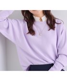 【インディヴィ/INDIVI】の【洗える/体型カバー】美シルエットニット ラベンダー|ID: prp329100004734032 ipo3291000000034240427