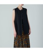 【ハウス オブ ロータス/HOUSE OF LOTUS】のコットンダブルクロスサイドタックジレ 人気、トレンドファッション・服の通販 founy(ファニー) ファッション Fashion レディースファッション Fashion for Women アウター Coat / Outerwear Collection トップス・カットソー Cut & Sew Tops ベスト&ジレ / 重ね着スタイル Vests & Gilets 2025年 2025 2025春夏・S/S Spring/Summer 2025 SS25 タンブラー Tumbler, Travel Mug ネップ Nepp, Slub Yarn フォルム Silhouette, Form 夏 Summer S/S・春夏 SS, Spring/Summer, Warm Season thumbnail ネイビー|ID: prp329100004734041 ipo3291000000034196494
