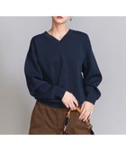【ビューティ&ユース ユナイテッドアローズ/BEAUTY&YOUTH / UNITED ARROWS】のコットンナイロン Vネック プルオーバー -ウォッシャブル- NAVY|ID: prp329100004734044 ipo3291000000034504593