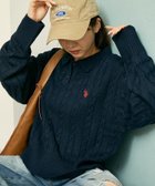 【フリークスストア/FREAK'S STORE】のケーブルニット ポロ プルオーバー 限定展開 25AW ネイビー|ID: prp329100004734047 ipo3291000000034196528