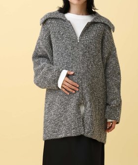 【レプシィム ローリーズファーム/LEPSIM LOWRYS FARM】の【産前・産後対応】マタニティ/襟付きZIPチュニックカーディガン 人気、トレンドファッション・服の通販 founy(ファニー) ファッション Fashion キッズファッション Fashion for Kids カーディガン Cardigan, Knitwear チュニック Tunic, Long Top トレンド Trend, Trending Now |ID:prp329100004734053