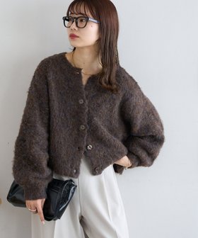【ディスコート/Discoat】の【新色追加!/WEB限定】MIXブークレシャギーカーディガン 人気、トレンドファッション・服の通販 founy(ファニー) ファッション Fashion レディースファッション Fashion for Women トップス・カットソー Cut & Sew Tops カーディガン・羽織り Layered Style Cardigans カーディガン Cardigan, Knitwear コンパクト Compact, Small Size 切替 Switching, Contrast Panel シンプル Simple, Minimal スラックス Slacks, Dress Pants スリーブ Sleeve, Long Sleeve / Short Sleeve タートル Turtleneck, Turtle Collar タートルネック Turtleneck, High Neck バルーン Balloon, Balloon Silhouette フェミニン Feminine, Girly フロント Front, Front Design ボトム Bottoms, Lower Wear ワイド Wide, Wide Fit おすすめ Recommended / Our Picks |ID:prp329100004734083