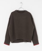 【アーバンリサーチ ロッソ/URBAN RESEARCH ROSSO】の『WEB/一部店舗限定』エクストラファインシームデザインニット 人気、トレンドファッション・服の通販 founy(ファニー) ファッション Fashion レディースファッション Fashion for Women トップス・カットソー Cut & Sew Tops ニット Knit Tops & Sweaters 2025年 2025 2025-2026秋冬・A/W Autumn/Winter 2025–26 AW25–26 冬 Winter / This Winter コンパクト Compact, Small Size シンプル Simple, Minimal バランス Balance, Style Balance A/W・秋冬 Autumn/Winter thumbnail BROWN×RED|ID: prp329100004734087 ipo3291000000034280899