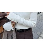 【ディスコート/Discoat】の【新色追加!】リブ袖口ボタンタートル《WEB限定カラーあり》 人気、トレンドファッション・服の通販 founy(ファニー) ファッション Fashion レディースファッション Fashion for Women トップス・カットソー Cut & Sew Tops おすすめ Recommended / Our Picks インナー Innerwear ジャケット Jacket, Outerwear スラックス Slacks, Dress Pants タートル Turtleneck, Turtle Collar タートルネック Turtleneck, High Neck デニム Denim, Jeans Material フィット Fit, Slim Fit ベスト Vest, Waistcoat thumbnail オフホワイト|ID: prp329100004734092 ipo3291000000034883624