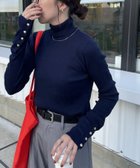 【ディスコート/Discoat】の【新色追加!】リブ袖口ボタンタートル《WEB限定カラーあり》 人気、トレンドファッション・服の通販 founy(ファニー) ファッション Fashion レディースファッション Fashion for Women トップス・カットソー Cut & Sew Tops おすすめ Recommended / Our Picks インナー Innerwear ジャケット Jacket, Outerwear スラックス Slacks, Dress Pants タートル Turtleneck, Turtle Collar タートルネック Turtleneck, High Neck デニム Denim, Jeans Material フィット Fit, Slim Fit ベスト Vest, Waistcoat thumbnail ネイビー|ID: prp329100004734092 ipo3291000000034883633