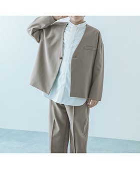 【デビロック/devirock / KIDS】のフォーマル ノーカラージャケット セットアップ(ロングパンツ) 子供服 キッズ 26SS 人気、トレンドファッション・服の通販 founy(ファニー) ファッション Fashion キッズファッション Fashion for Kids ボトムス Bottoms 春 Spring ジャケット Jacket, Outerwear セットアップ Set-Up, Coordinated Outfit フォーマル Formal, Dressy 無地 Plain, Solid Color ロング Long, Long-Length おすすめ Recommended / Our Picks 入学式 Entrance Ceremony 卒業式 Graduation Ceremony 結婚式 Wedding 2026年 2026 |ID:prp329100004734093