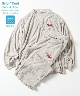 【フリークスストア/FREAK'S STORE】の別注 L/S KANNAIGI by Healthknit/ブークレ/長袖館内着/ヘルスニット 25AW 人気、トレンドファッション・服の通販 founy(ファニー) ファッション Fashion レディースファッション Fashion for Women トップス・カットソー Cut & Sew Tops ニット Knit Tops & Sweaters カーゴパンツ Cargo Pants, Utility Pants セットアップ Set-Up, Coordinated Outfit デニム Denim, Jeans Material ドローコード Drawcord, Drawstring Cord 定番 Standard, Basic Item 人気 Popular, Best Seller 長袖 Long Sleeve, Full Sleeve ポケット Pocket, Pocket Detail 別注 Limited Edition, Custom Order リラックス Relax, Relaxed Fit ワーク Workwear, Utility Style A/W・秋冬 Autumn/Winter 冬 Winter / This Winter おすすめ Recommended / Our Picks お家時間・ステイホーム Stay Home / At Home 2025年 2025 2025-2026秋冬・A/W Autumn/Winter 2025–26 AW25–26 |ID:prp329100004734115