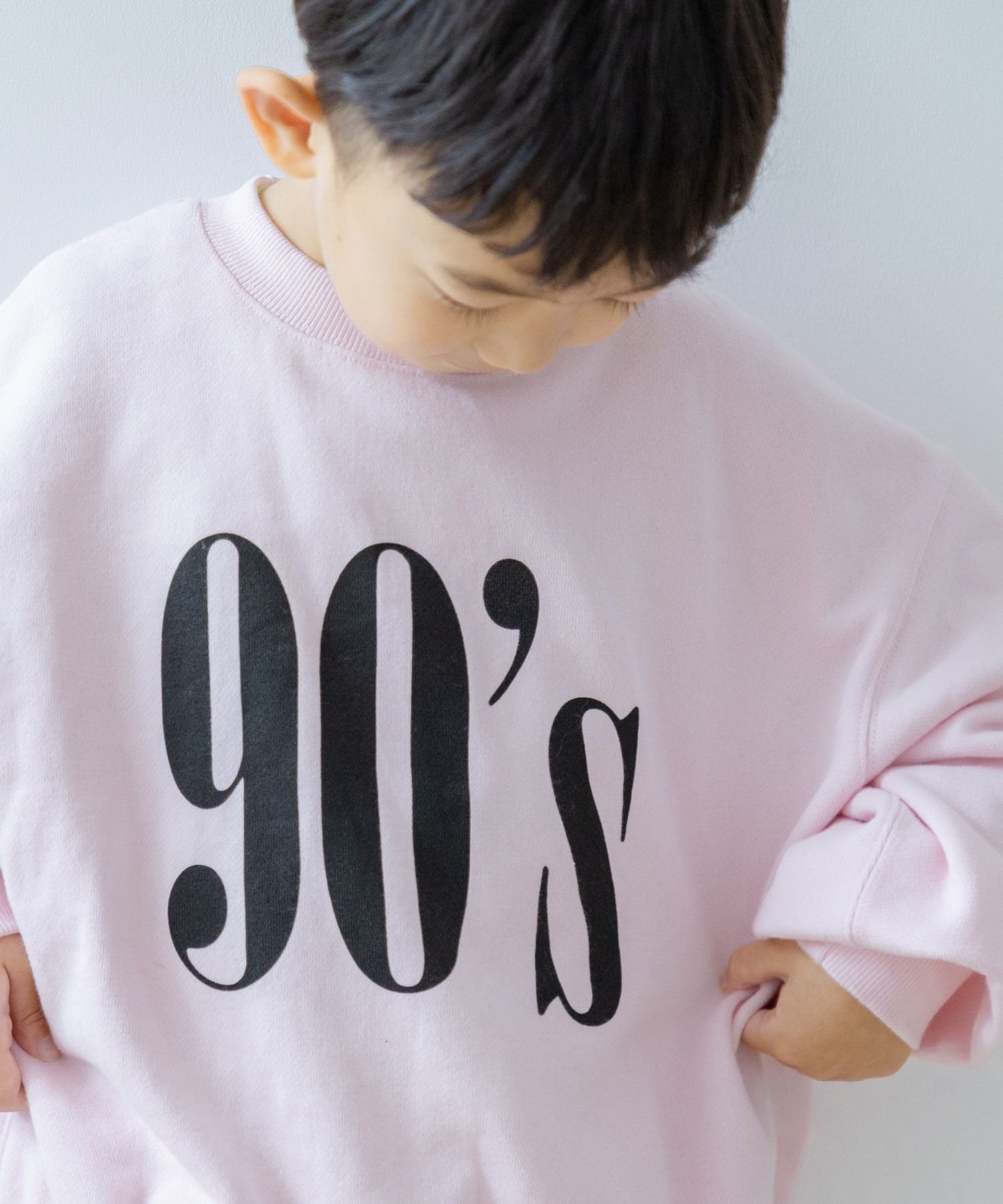 【ローリーズファーム/LOWRYS FARM / KIDS】のドルマンウラケプルオーバー インテリア・キッズ・メンズ・レディースファッション・服の通販 founy(ファニー) 　ファッション　Fashion　キッズファッション　Fashion for Kids　トップス・カットソー　Cut & Sew Tops　クール　Cool, Chic　シンプル　Simple, Minimal　セットアップ　Set-Up, Coordinated Outfit　バランス　Balance, Style Balance　定番　Standard, Basic Item　ピンク|ID: prp329100004734116 ipo3291000000034592015