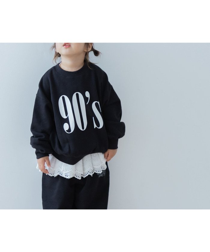 【ローリーズファーム/LOWRYS FARM / KIDS】のドルマンウラケプルオーバー インテリア・キッズ・メンズ・レディースファッション・服の通販 founy(ファニー) https://founy.com/ ファッション Fashion キッズファッション Fashion for Kids トップス・カットソー Cut & Sew Tops クール Cool, Chic シンプル Simple, Minimal セットアップ Set-Up, Coordinated Outfit バランス Balance, Style Balance 定番 Standard, Basic Item |ID: prp329100004734116 ipo3291000000035193645