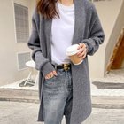 【ミニミニストア/miniministore】のロング ニットカーディガンレディース秋冬 グレー|ID: prp329100004734146 ipo3291000000034272056
