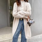 【ミニミニストア/miniministore】のロング ニットカーディガンレディース秋冬 アイボリー|ID: prp329100004734146 ipo3291000000034272058