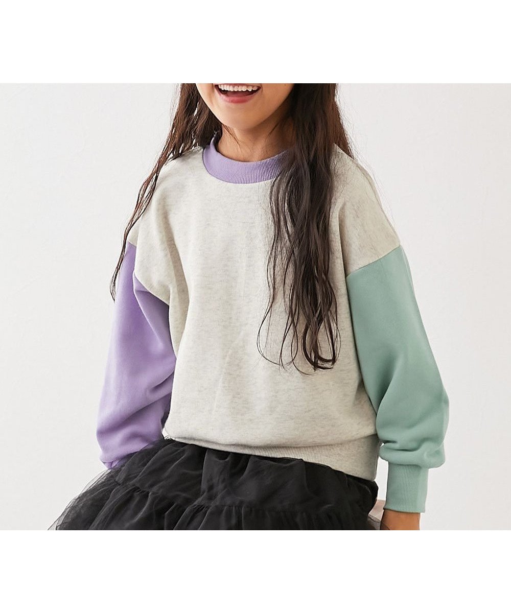 【デビロック/devirock / KIDS】の無地 スウェットトレーナー トレーナー トップス 25AW インテリア・キッズ・メンズ・レディースファッション・服の通販 founy(ファニー) ファッション Fashion キッズファッション Fashion for Kids トップス・カットソー Cut & Sew Tops トレーナー Sweatshirt, Trainer フィット Fit, Slim Fit ベーシック Basic, Essential 無地 Plain, Solid Color 2025年 2025 2025-2026秋冬・A/W Autumn/Winter 2025–26 AW25–26 023-クレイジー-オートミール|ID: prp329100004734152 ipo3291000000034637096