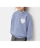 【デビロック/devirock / KIDS】のキラキラ ハート 裏起毛トレーナー トレーナー トップス 25AW 人気、トレンドファッション・服の通販 founy(ファニー) ファッション Fashion キッズファッション Fashion for Kids トップス・カットソー Cut & Sew Tops デニム Denim, Jeans Material トレーナー Sweatshirt, Trainer ワイド Wide, Wide Fit おすすめ Recommended / Our Picks 2025年 2025 2025-2026秋冬・A/W Autumn/Winter 2025–26 AW25–26 thumbnail 003-ソフトブルー|ID: prp329100004734170 ipo3291000000034540770