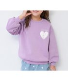 【デビロック/devirock / KIDS】のキラキラ ハート 裏起毛トレーナー トレーナー トップス 25AW 人気、トレンドファッション・服の通販 founy(ファニー) ファッション Fashion キッズファッション Fashion for Kids トップス・カットソー Cut & Sew Tops デニム Denim, Jeans Material トレーナー Sweatshirt, Trainer ワイド Wide, Wide Fit おすすめ Recommended / Our Picks 2025年 2025 2025-2026秋冬・A/W Autumn/Winter 2025–26 AW25–26 thumbnail 005-Gライラック|ID: prp329100004734170 ipo3291000000034540776