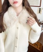 【モーメントプラス/moment+ / MEN】のフェイクファーティペット付き金ボタンもちもちニットカーディガン 人気、トレンドファッション・服の通販 founy(ファニー) ファッション Fashion メンズファッション Fashion for Men エアリー Airy Texture カーディガン Cardigan, Knitwear ガーリー Girly, Feminine Style ショート Short, Short Length デニム Denim, Jeans Material トレンド Trend, Trending Now なめらか Smooth, Silky Texture フェイクファー Faux Fur, Imitation Fur ベーシック Basic, Essential ミニスカート Mini Skirt, Short Skirt ロング Long, Long-Length 冬 Winter / This Winter 再入荷 Restock / Back in Stock プチプライス・低価格 Affordable / Budget Price エレガント 上品 Elegant thumbnail アイボリー|ID: prp329100004734208 ipo3291000000034304285