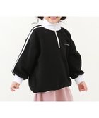 【デビロック/devirock / KIDS】のエアリーフリース ハーフジップ プルオーバー トレーナー トップス 25AW 001-ライン-ブラック|ID: prp329100004734244 ipo3291000000034405648