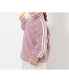 【デビロック/devirock / KIDS】のエアリーフリース ハーフジップ プルオーバー トレーナー トップス 25AW 006-ライン-ダスティピンク|ID: prp329100004734244 ipo3291000000034405656